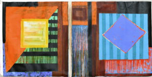 Anthony Pilbro – A Painting about Heve, 100 x 200 (Foto Dr. Arnulf Müller)