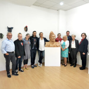 Die Gruppe zusammen mit Mitgliedern des Freundeskreis Italien e.V.