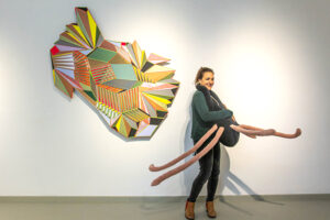 Carolina Camilla Kreusch in der Kunststation Kleinsassen.