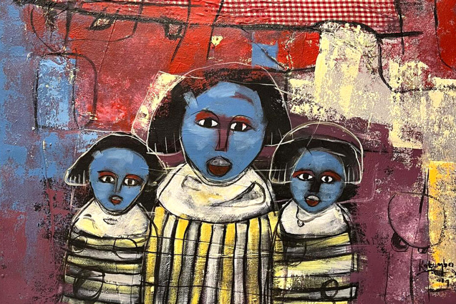 „The Leader“ von Simon Peter Katumba | Preis: 1.000 € | Leihgebühr: 50 €