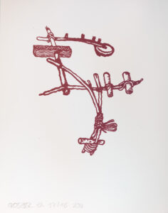 Marc Gröszer - Dinge 2, 29,0 cm x 20,5 cm (©VG Bild Kunst)