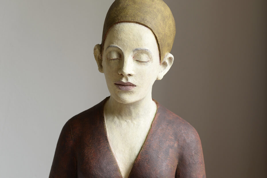 Annette Meincke-Nagy, Mit geschlossenen Augen, 2025, (Fotos: VG Bild Kunst)