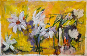 Draga Kuzmanovic, Through the Garden, Acryl, 150x235 cm