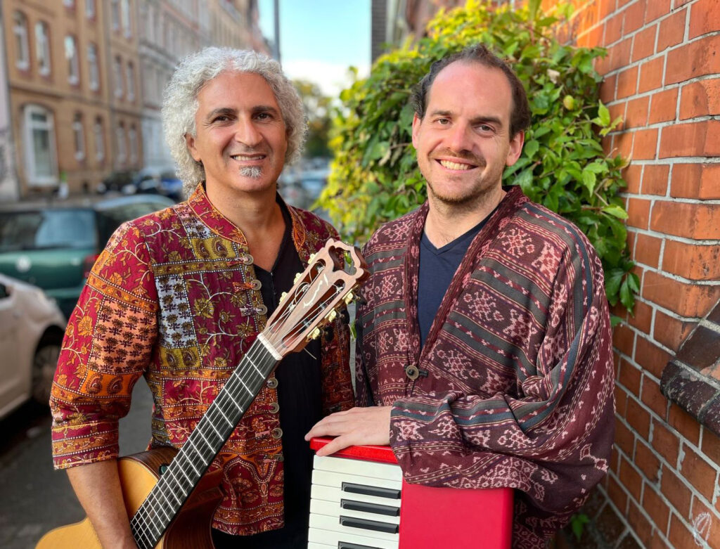 Duo Omid Bahadori & Arne Nickel (Foto: Carina Nickel)