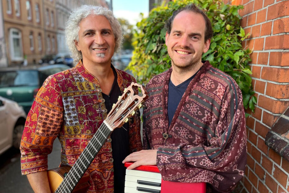 Duo Omid Bahadori & Arne Nickel (Foto: Carina Nickel)