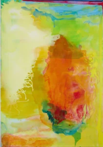Joachim Kersten, Les Bartaries II 5, Acryl auf Leinwand, 100x70cm (VG Bild Kunst)