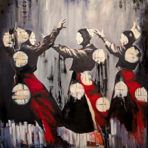 Anima MUNDI #1.0 160x160 Öl auf Leinwand, 2025