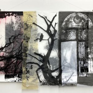 Zur Sommerausstellung werden 53 Künstler/innen in der Kunststation zu sehen sein. Das Bild zeigt die Arbeit der Künstlerin Pilar Colino, Titel: "Fragilität".