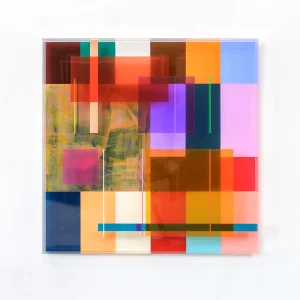 Michael Laube, 11-22, Acryl auf Acrylglas, 2022